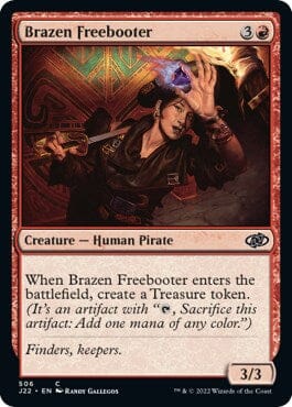 Brazen Freebooter [Jumpstart 2022] MTG Single Magic: The Gathering  | Multizone: Comics And Games