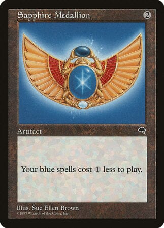 Sapphire Medallion [Tempest] MTG Single Magic: The Gathering  | Multizone: Comics And Games