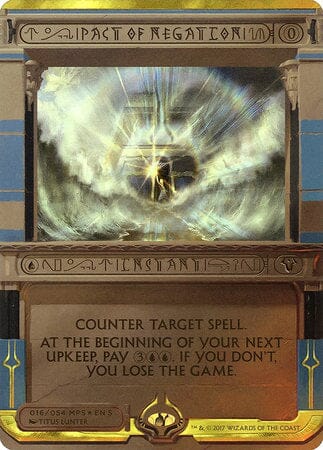 Pact of Negation [Amonkhet Invocations] MTG Single Magic: The Gathering  | Multizone: Comics And Games