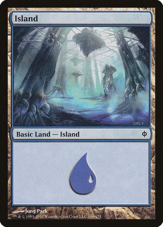 Island (169) [New Phyrexia] MTG Single Magic: The Gathering  | Multizone: Comics And Games