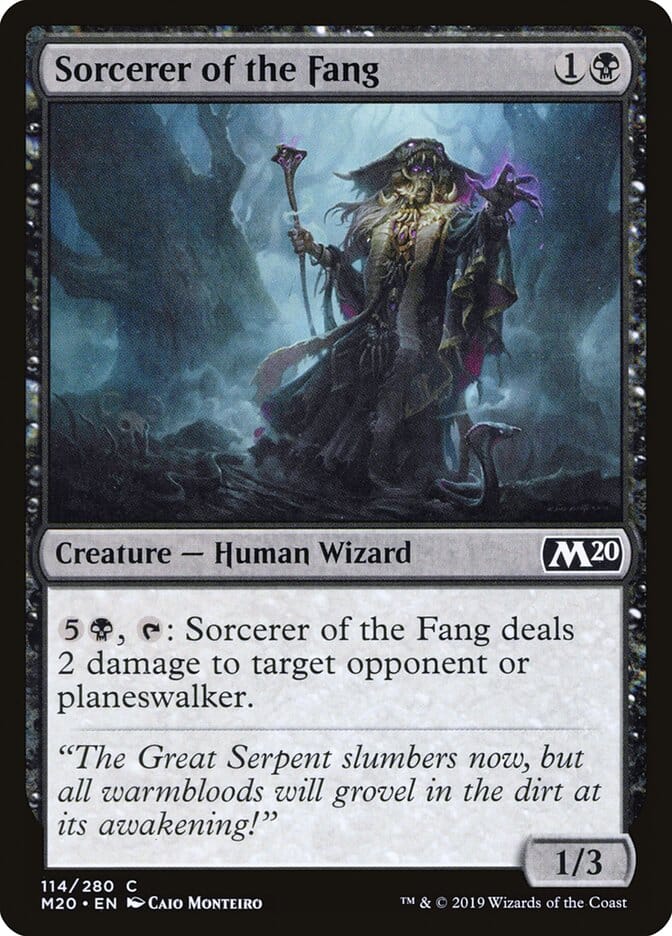 Sorcerer of the Fang [Core Set 2020] MTG Single Magic: The Gathering  | Multizone: Comics And Games