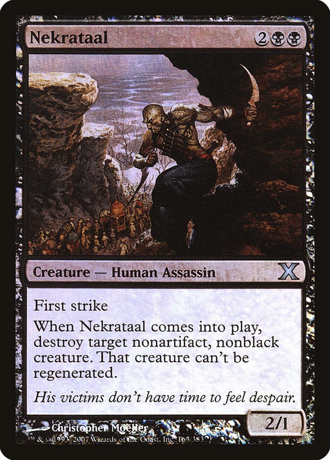 Nekrataal (Premium Foil) [Tenth Edition] MTG Single Magic: The Gathering  | Multizone: Comics And Games