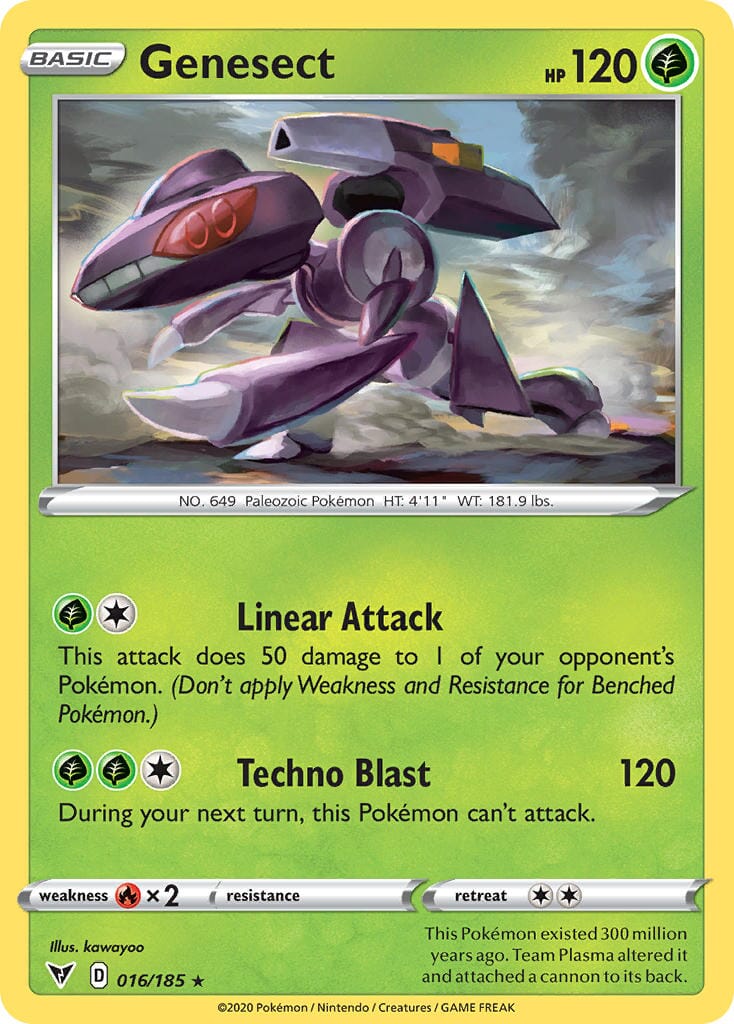 Genesect (016/185) [Sword & Shield: Vivid Voltage] Pokemon Single Pokémon  | Multizone: Comics And Games