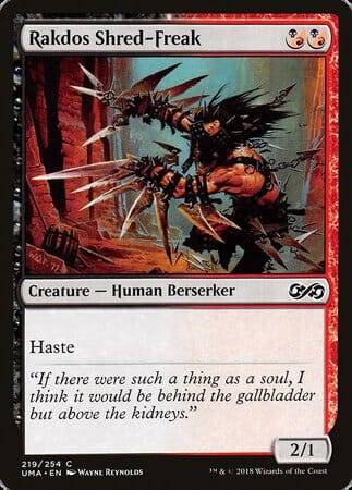 Rakdos Shred-Freak [Ultimate Masters] MTG Single Magic: The Gathering  | Multizone: Comics And Games