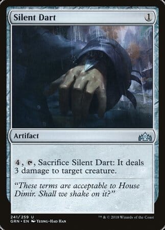 Silent Dart [Guilds of Ravnica] MTG Single Magic: The Gathering  | Multizone: Comics And Games