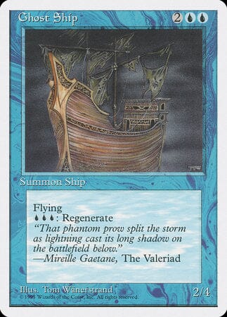 Ghost Ship [Fourth Edition] MTG Single Magic: The Gathering  | Multizone: Comics And Games