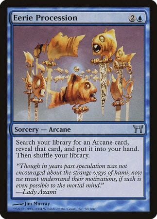 Eerie Procession [Champions of Kamigawa] MTG Single Magic: The Gathering  | Multizone: Comics And Games