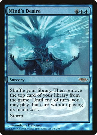 Mind's Desire [Judge Gift Cards 2008] MTG Single Magic: The Gathering  | Multizone: Comics And Games
