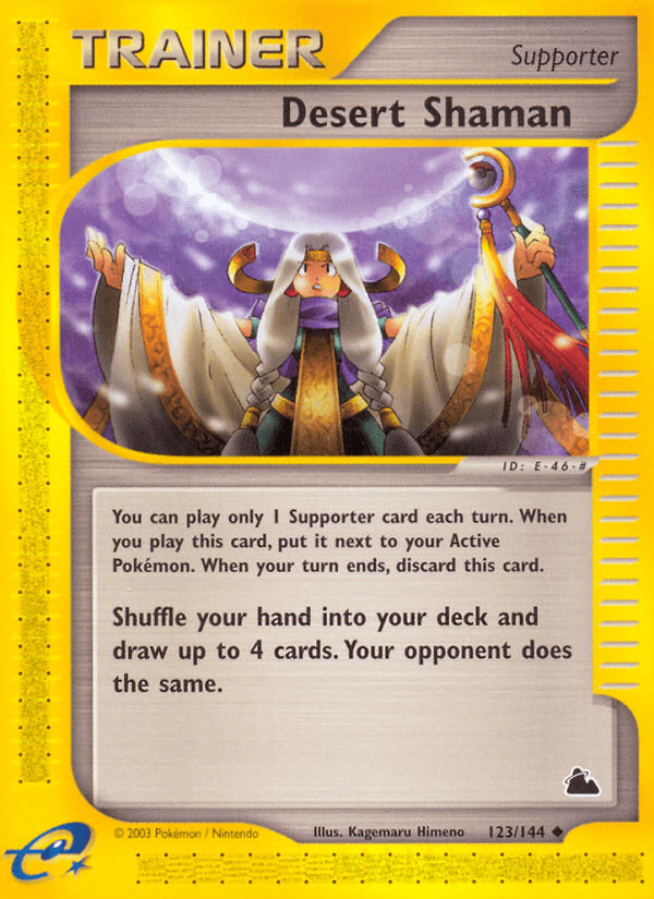 Desert Shaman (123/144) [Skyridge] Pokemon Single Pokémon  | Multizone: Comics And Games