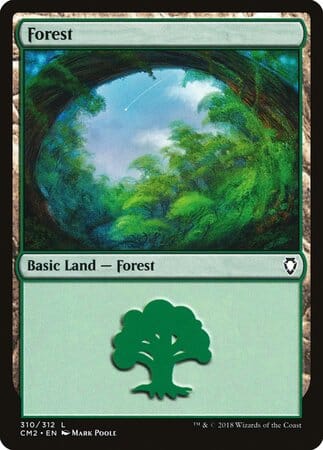 Forest (310) [Commander Anthology Volume II] MTG Single Magic: The Gathering  | Multizone: Comics And Games