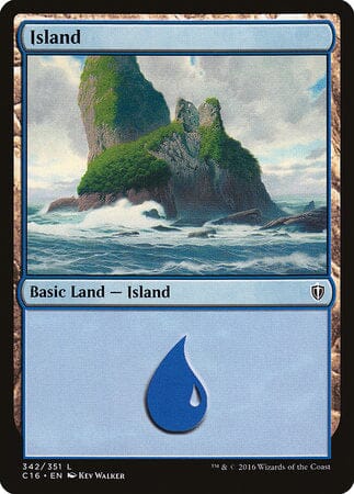 Island (342) [Commander 2016] MTG Single Magic: The Gathering  | Multizone: Comics And Games