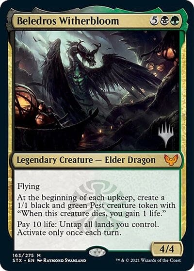 Beledros Witherbloom (Promo Pack) [Strixhaven: School of Mages Promos] MTG Single Magic: The Gathering  | Multizone: Comics And Games