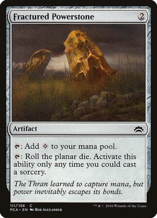 Fractured Powerstone [Planechase Anthology] MTG Single Magic: The Gathering  | Multizone: Comics And Games