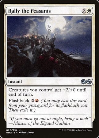 Rally the Peasants [Ultimate Masters] MTG Single Magic: The Gathering  | Multizone: Comics And Games