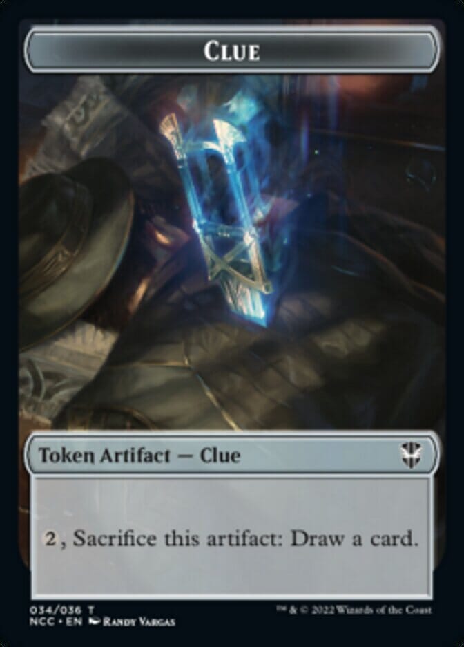 Tentacle // Clue Double-sided Token [Streets of New Capenna Commander Tokens] MTG Single Magic: The Gathering  | Multizone: Comics And Games