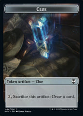 Clue // Elemental (005) Double-sided Token [Streets of New Capenna Commander Tokens] MTG Single Magic: The Gathering  | Multizone: Comics And Games