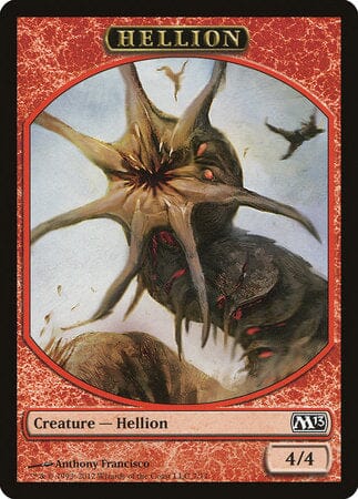 Hellion Token [Magic 2013 Tokens] MTG Single Magic: The Gathering  | Multizone: Comics And Games