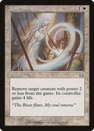 Last Breath [Mercadian Masques] MTG Single Magic: The Gathering  | Multizone: Comics And Games