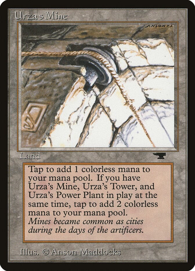 Urza's Mine (Pulley Embedded in Stone) [Antiquities] MTG Single Magic: The Gathering  | Multizone: Comics And Games