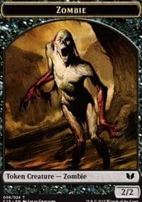 Zombie // Elephant Double-Sided Token [Commander 2015 Tokens] MTG Single Magic: The Gathering  | Multizone: Comics And Games