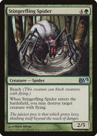 Stingerfling Spider [Magic 2012] MTG Single Magic: The Gathering  | Multizone: Comics And Games