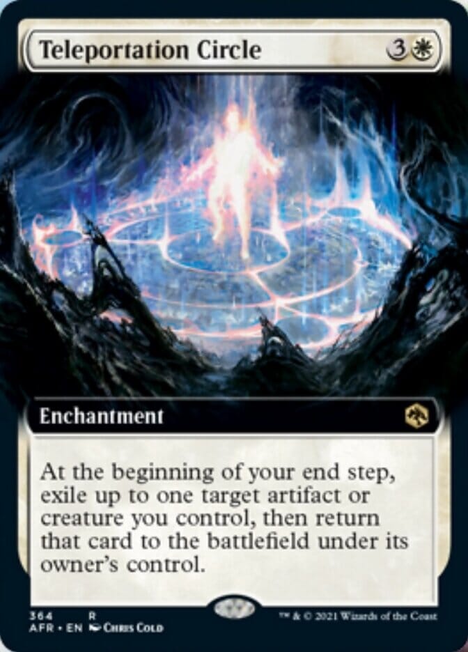 Teleportation Circle (Extended) [Dungeons & Dragons: Adventures in the Forgotten Realms] MTG Single Magic: The Gathering  | Multizone: Comics And Games