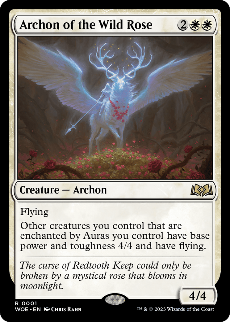 Archon of the Wild Rose [Wilds of Eldraine] MTG Single Magic: The Gathering  | Multizone: Comics And Games