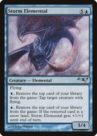 Storm Elemental [Coldsnap Theme Decks] MTG Single Magic: The Gathering  | Multizone: Comics And Games