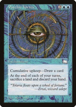 Psychic Vortex [Weatherlight] MTG Single Magic: The Gathering  | Multizone: Comics And Games