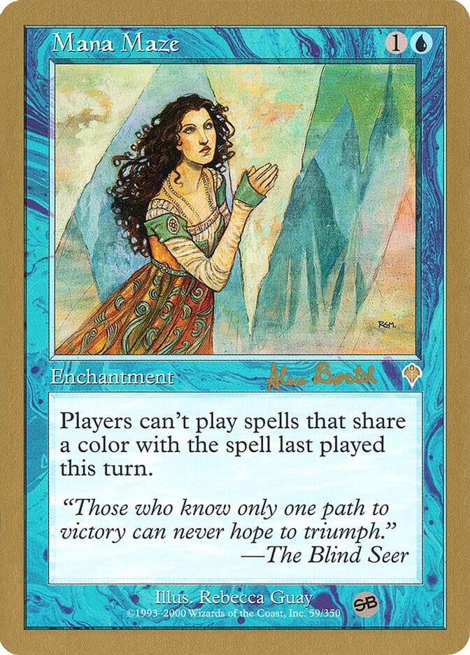 Mana Maze (Alex Borteh) (SB) [World Championship Decks 2001] MTG Single Magic: The Gathering  | Multizone: Comics And Games