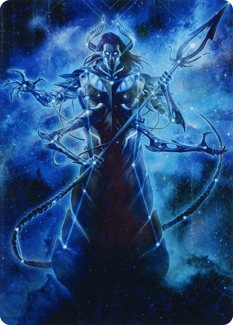 Heliod, the Warped Eclipse Art Card [March of the Machine Art Series] MTG Single Magic: The Gathering  | Multizone: Comics And Games