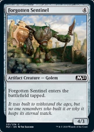 Forgotten Sentinel [Core Set 2021] MTG Single Magic: The Gathering  | Multizone: Comics And Games