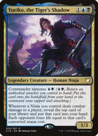 Yuriko, the Tiger's Shadow [Commander 2018] MTG Single Magic: The Gathering  | Multizone: Comics And Games
