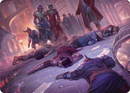 Make an Example Art Card [Streets of New Capenna Art Series] MTG Single Magic: The Gathering  | Multizone: Comics And Games