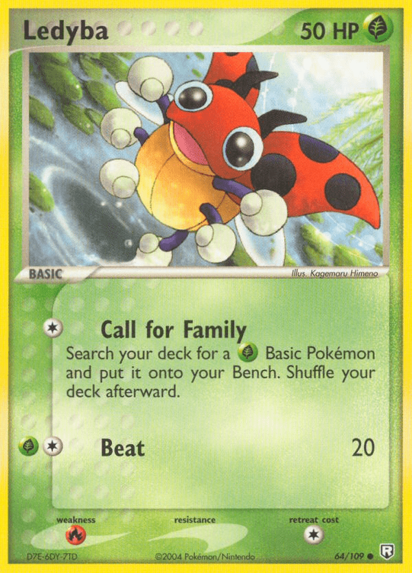 Ledyba (64/109) [EX: Team Rocket Returns] Pokemon Single Pokémon  | Multizone: Comics And Games