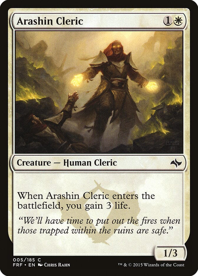 Arashin Cleric [Fate Reforged] MTG Single Magic: The Gathering  | Multizone: Comics And Games