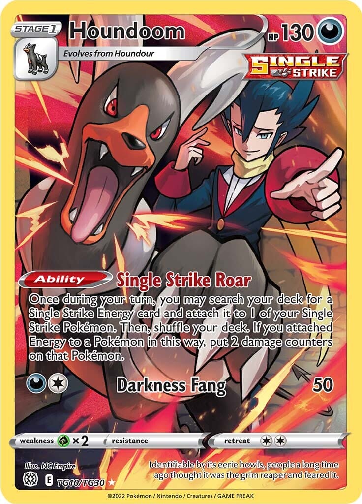 Houndoom (TG10/TG30) [Sword & Shield: Brilliant Stars] Pokemon Single Pokémon  | Multizone: Comics And Games