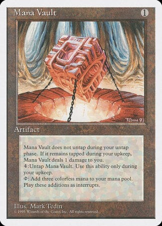 Mana Vault [Fourth Edition] MTG Single Magic: The Gathering  | Multizone: Comics And Games