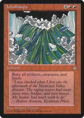 Jokulhaups [Ice Age] MTG Single Magic: The Gathering  | Multizone: Comics And Games