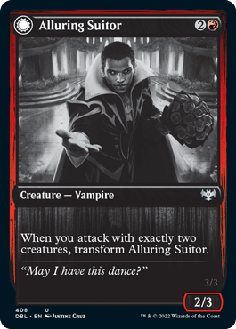 Alluring Suitor // Deadly Dancer [Innistrad: Double Feature] MTG Single Magic: The Gathering  | Multizone: Comics And Games
