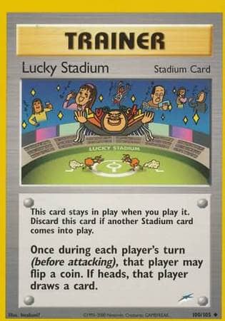 Lucky Stadium (100/105) [Neo Destiny Unlimited] Pokemon Single Pokémon  | Multizone: Comics And Games