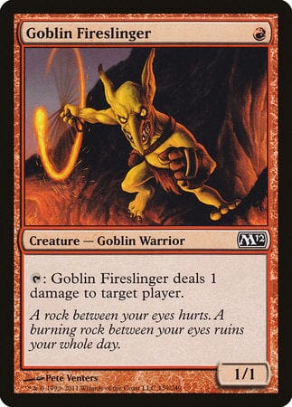 Goblin Fireslinger [Magic 2012] MTG Single Magic: The Gathering  | Multizone: Comics And Games