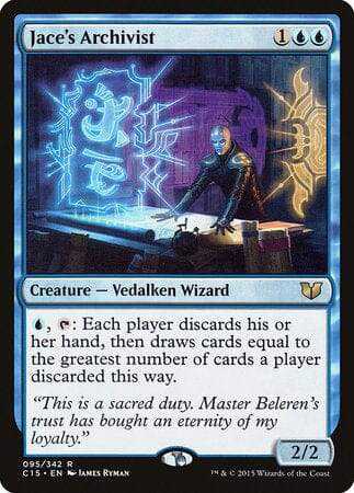 Jace's Archivist [Commander 2015] MTG Single Magic: The Gathering  | Multizone: Comics And Games