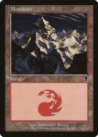 Mountain (343) [Odyssey] MTG Single Magic: The Gathering  | Multizone: Comics And Games