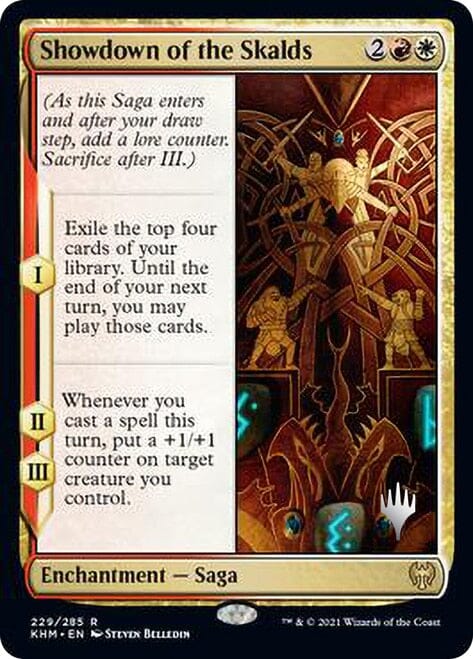 Showdown of the Skalds [Kaldheim Promo Pack] MTG Single Magic: The Gathering  | Multizone: Comics And Games