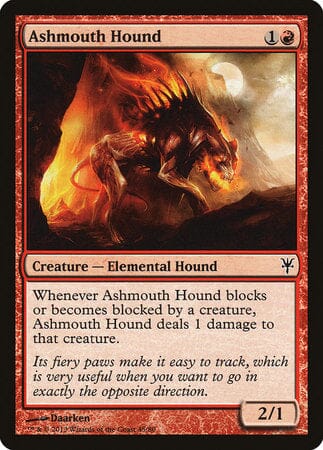 Ashmouth Hound [Duel Decks: Sorin vs. Tibalt] MTG Single Magic: The Gathering  | Multizone: Comics And Games