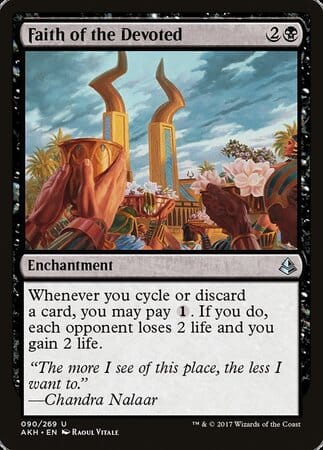 Faith of the Devoted [Amonkhet] MTG Single Magic: The Gathering  | Multizone: Comics And Games