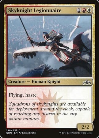 Skyknight Legionnaire [Guilds of Ravnica] MTG Single Magic: The Gathering  | Multizone: Comics And Games