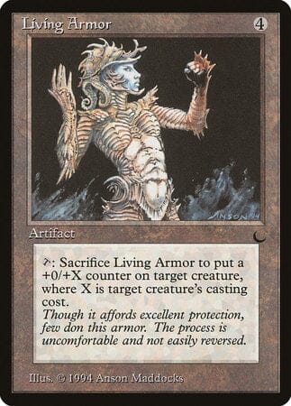 Living Armor [The Dark] MTG Single Magic: The Gathering  | Multizone: Comics And Games