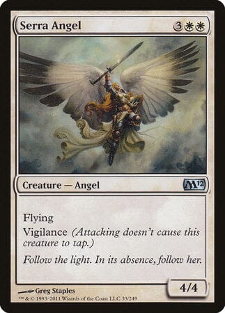 Serra Angel [Magic 2012] MTG Single Magic: The Gathering  | Multizone: Comics And Games